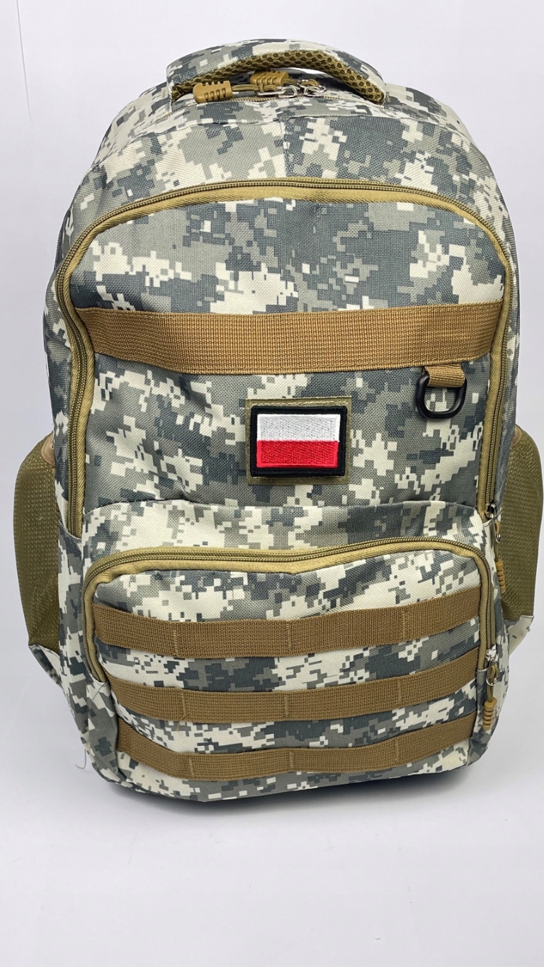 Plecak turystyczny wojskowy pixel moro 35L NATO - obrazek 2