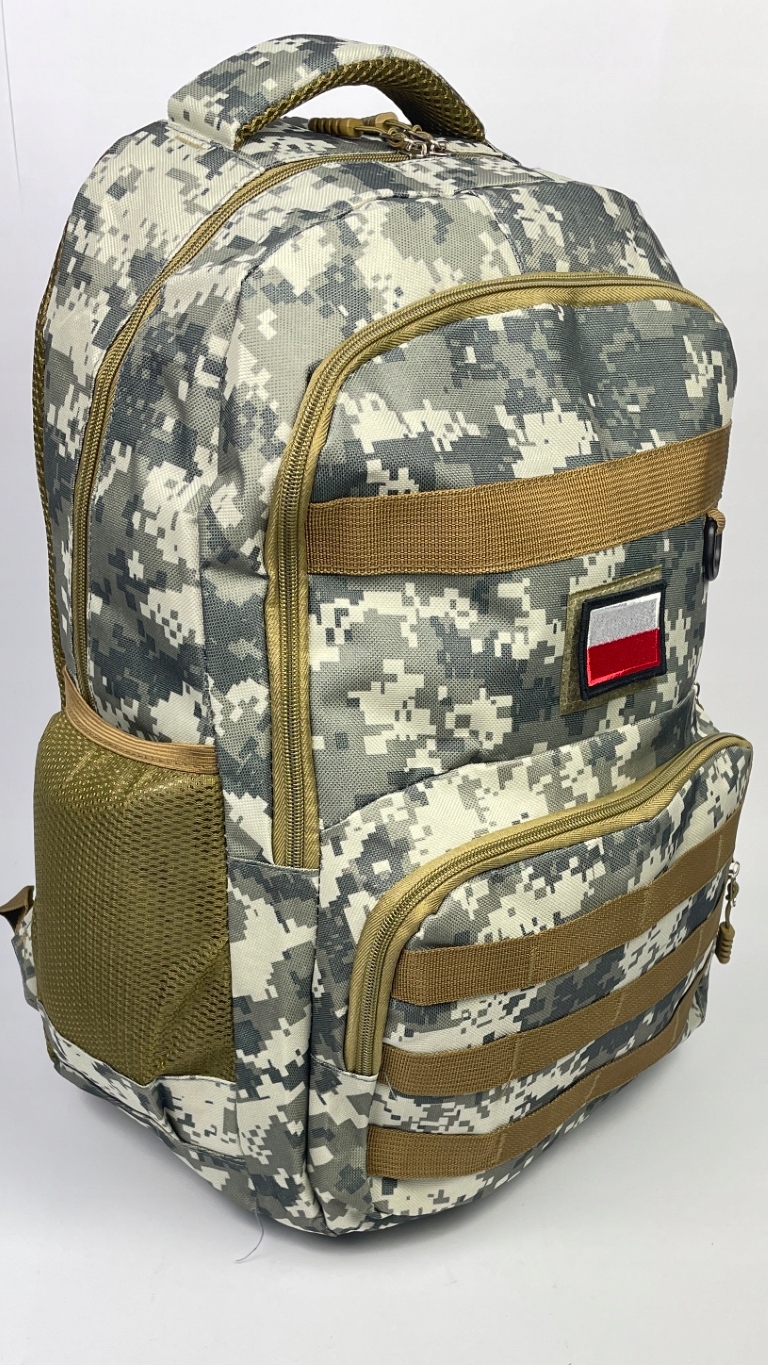 Plecak turystyczny wojskowy pixel moro 35L NATO - obrazek 3