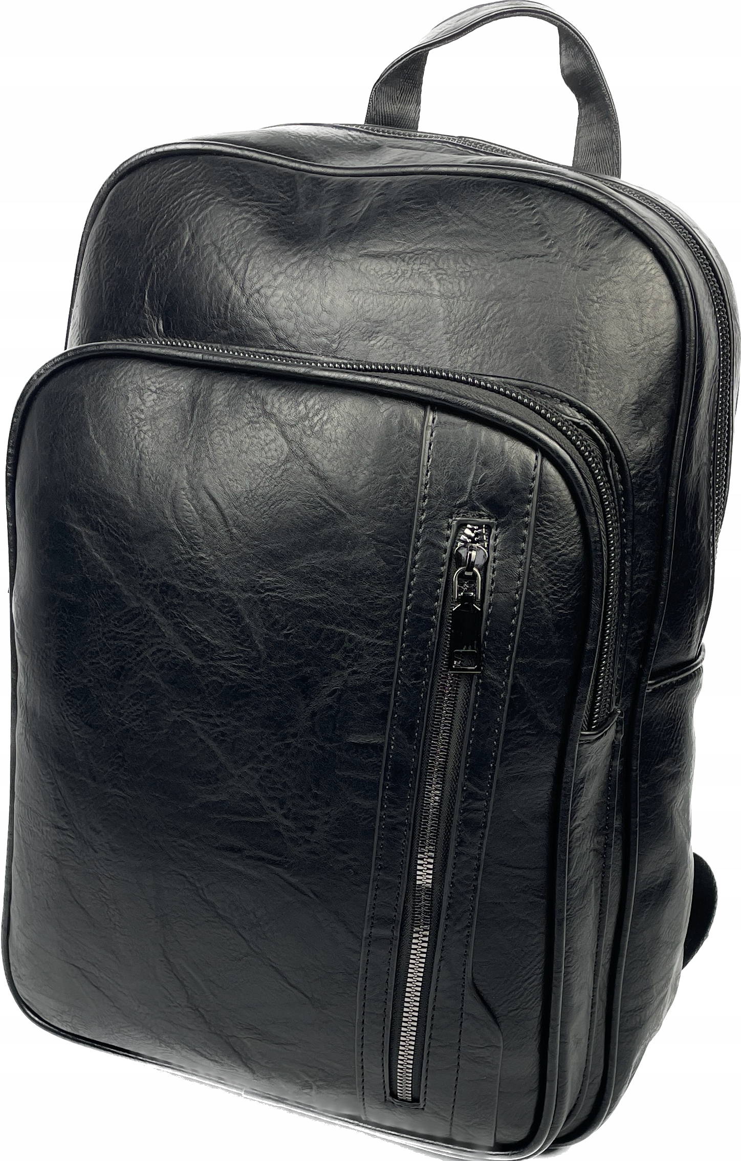 Plecak skórzany czarny klasyczny Marco Contti 30L