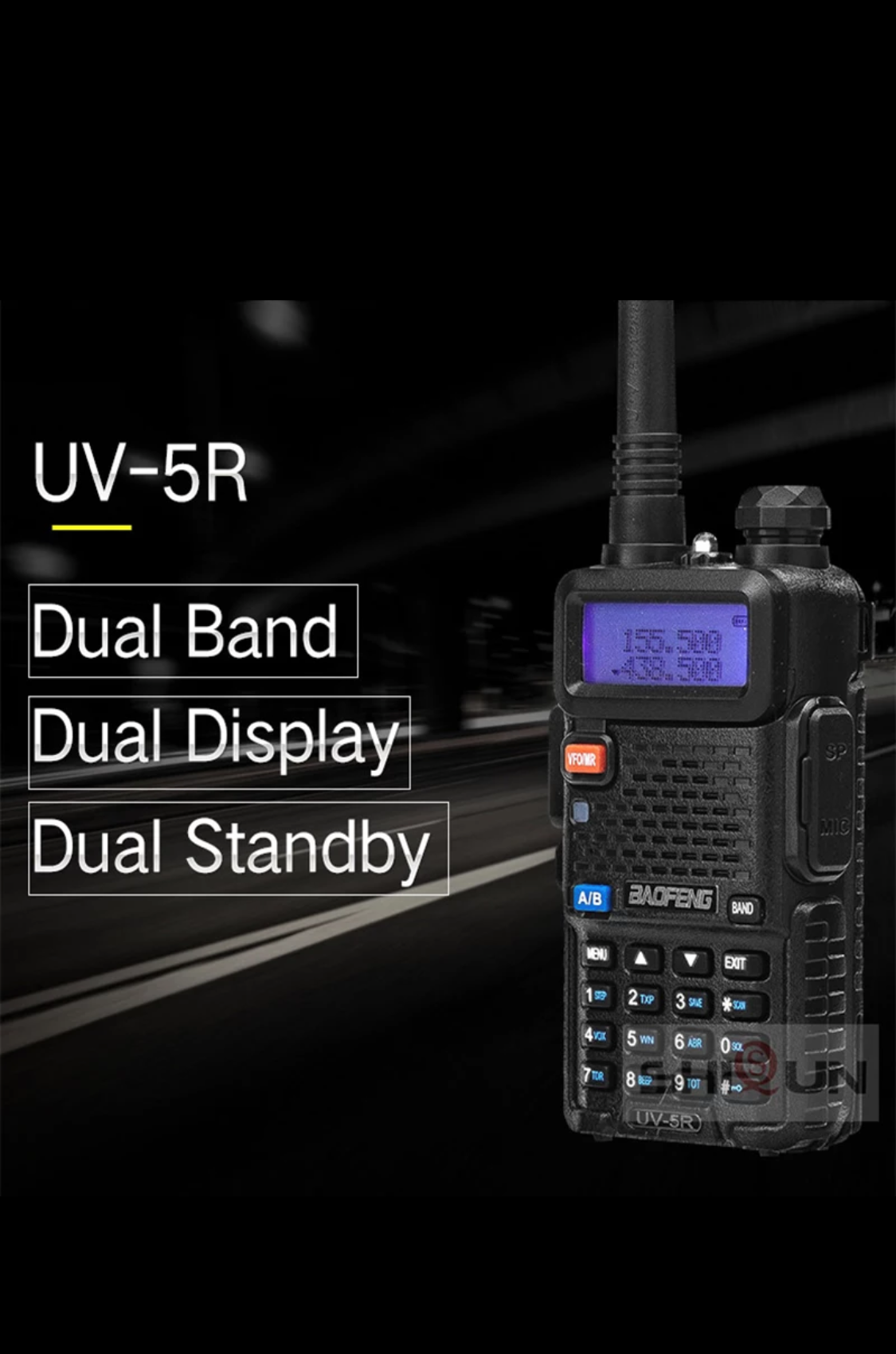 Krótkofalówka PMR Baofeng UV-5R 8W NOWA ładowarka szybka wysyłka - obrazek 4