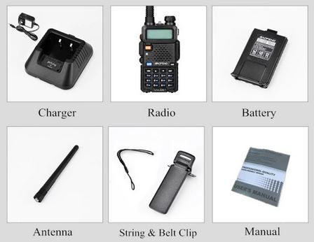 Krótkofalówka PMR Baofeng UV-5R 8W NOWA ładowarka szybka wysyłka - obrazek 5