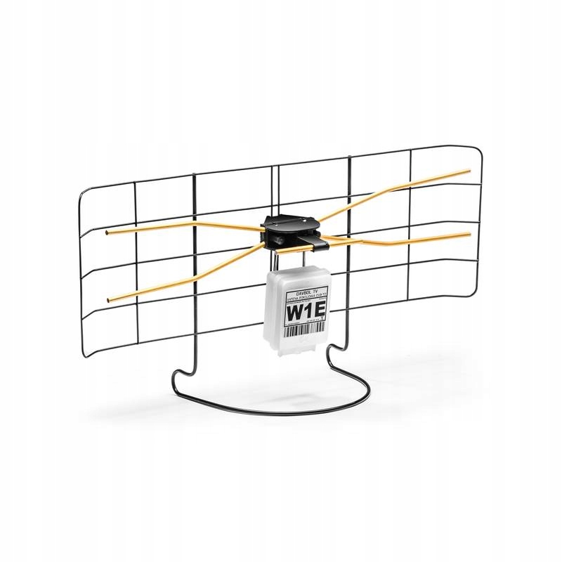 Antena pokojowa DVB-T2 DAVBOL W1E MUX8 NAJLEPSZA SUPERMOCNA!