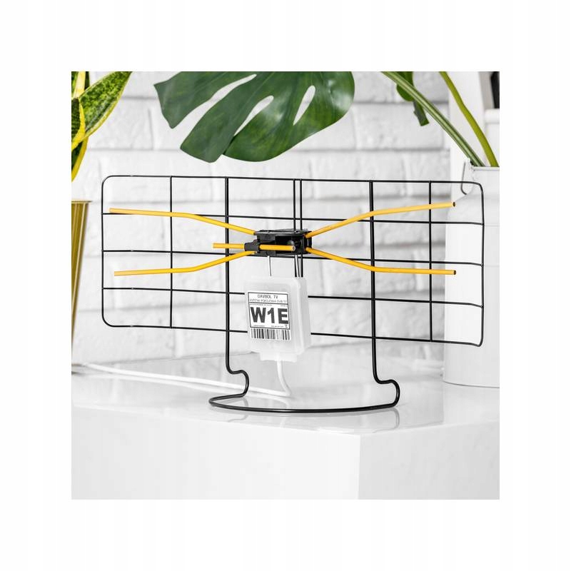 Antena pokojowa DVB-T2 DAVBOL W1E MUX8 NAJLEPSZA SUPERMOCNA! - obrazek 9