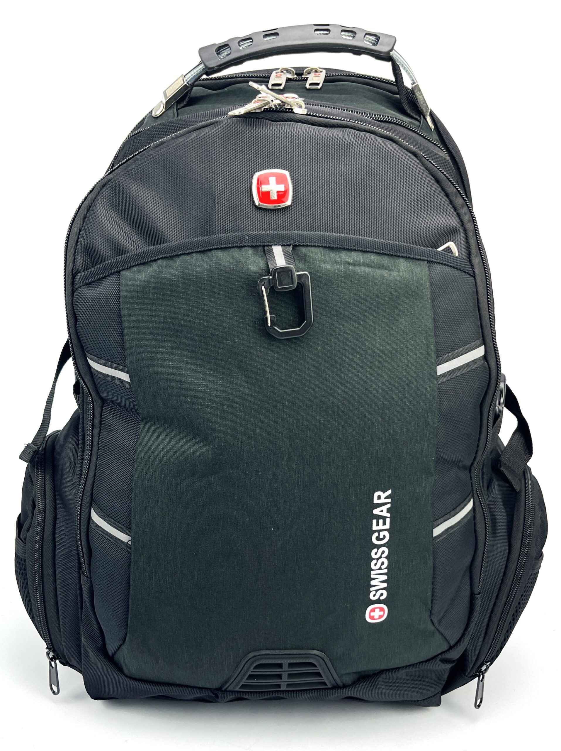 Plecak sportowy turystyczny trekkingowy szkolny SWISS 30L czarny JAKOŚĆ