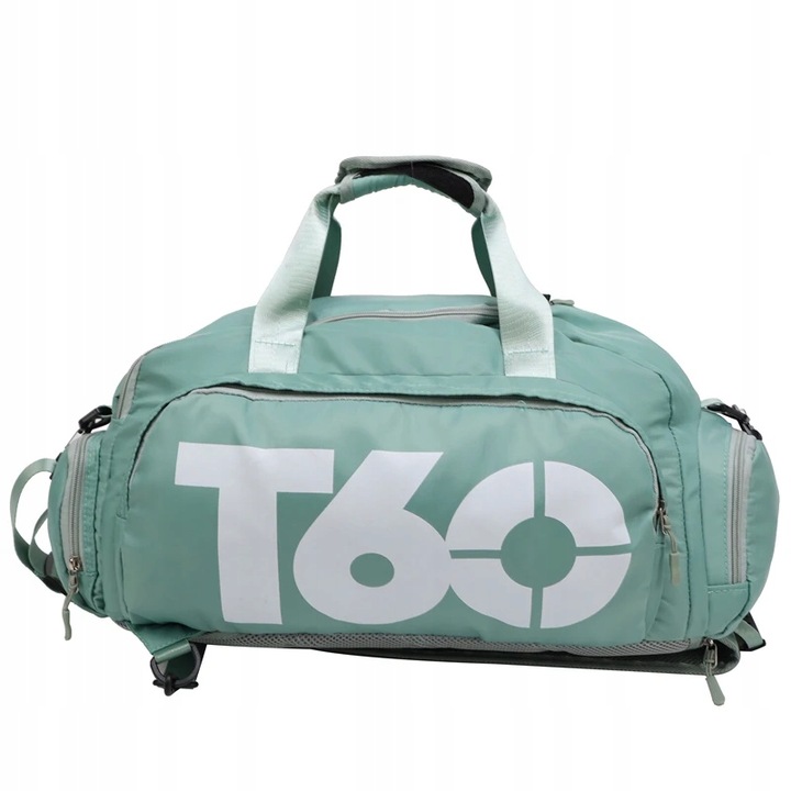 Torba sportowa na ramię siłownię T60 plecak 2w1 siłownia LOT