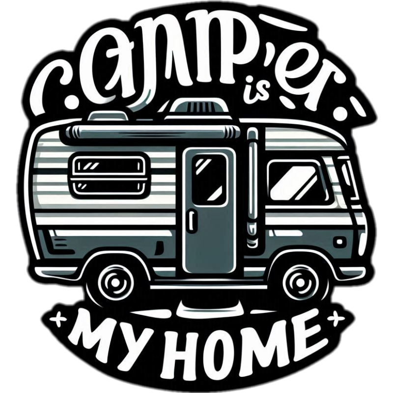 Podkładka pod kubek z camperem z plastiku